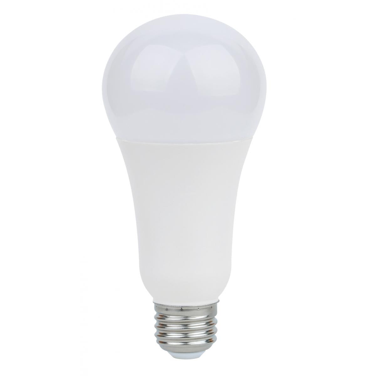 Satco S8542 5/15/21A21/3-WAY/LED/27K 5 Watt/15 Watt/21 Watt A21 LED 3-way Frosted 2700K Medium base 120 Volt