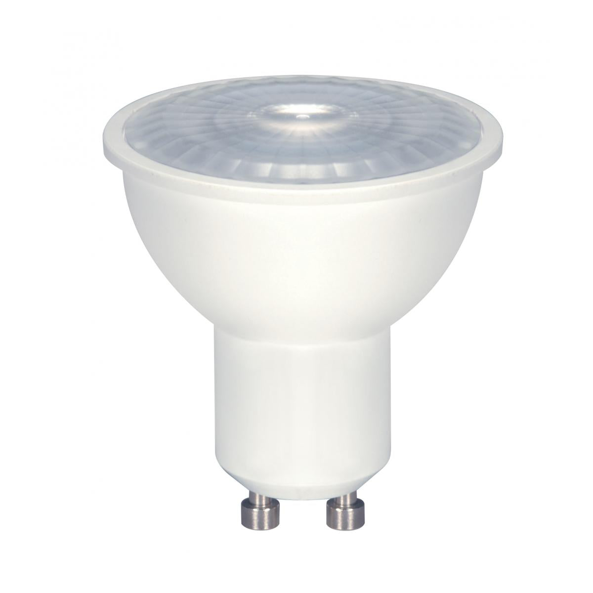 Satco S8604 6.5MR16/LED/40'/30K/120V/GU10 6.5 Watt LED MR16 LED 3000K 40 deg. Beam Angle GU10 base 120 Volt Carded