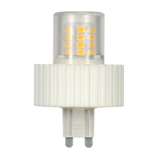 Replacement for Satco S9228 LED 5.0W G9 360L 3000K DIM 5 Watt T4 Repl. LED 3000K G9 base 360 deg. Beam Angle 120 Volt