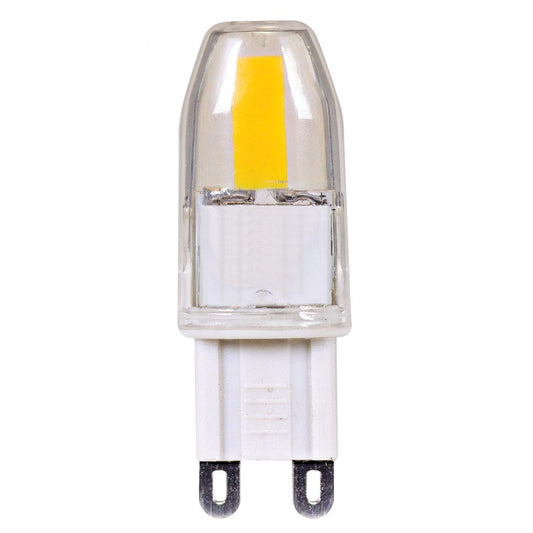 Replacement for Satco S9546 LED 1.6W JCD/G9 120V 3000K 2 Watt JCD LED 3000K G9 base 120 Volt - NOW 2W S12328