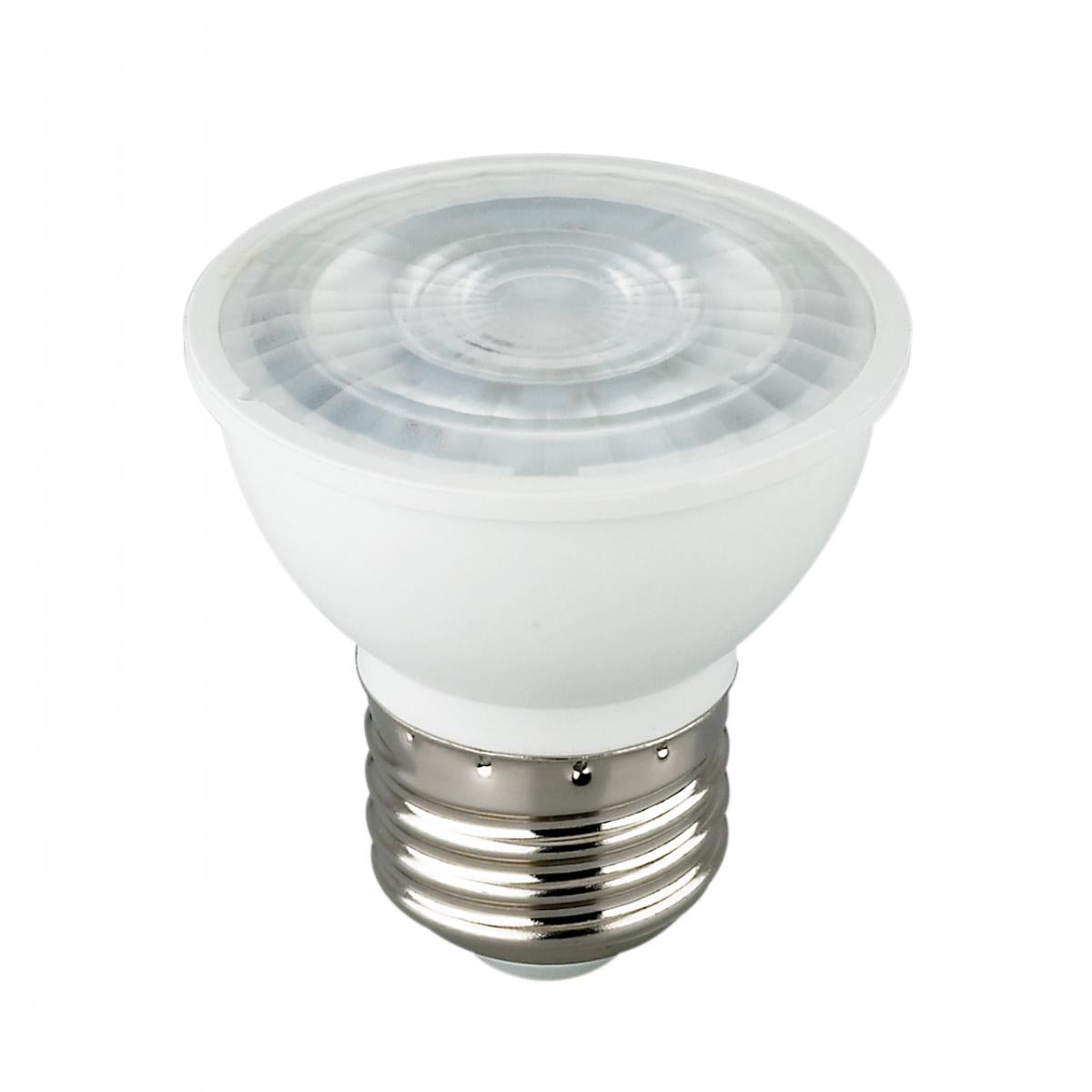 Satco S9982 6.5MR16/E26/LED/40'/40K/120V 6.5 watt LED MR16 4000K 40' beam spread Medium base 120 volts
