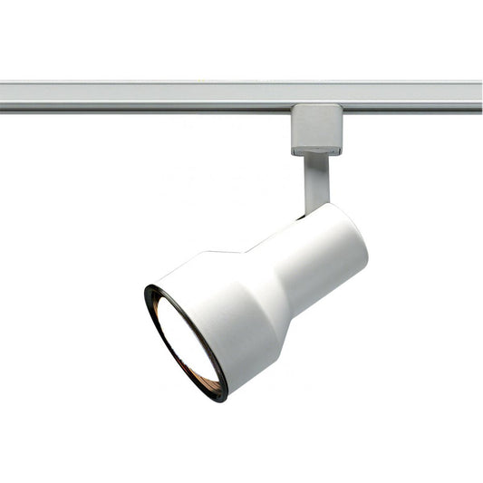 Satco TH206 1 Light - R30 - Track Head - Step Cylinder - White Finish