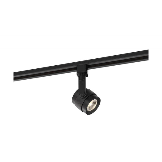 Satco TH495 LED 12 Watt Piston Track Head Black 36 deg. Beam Angle