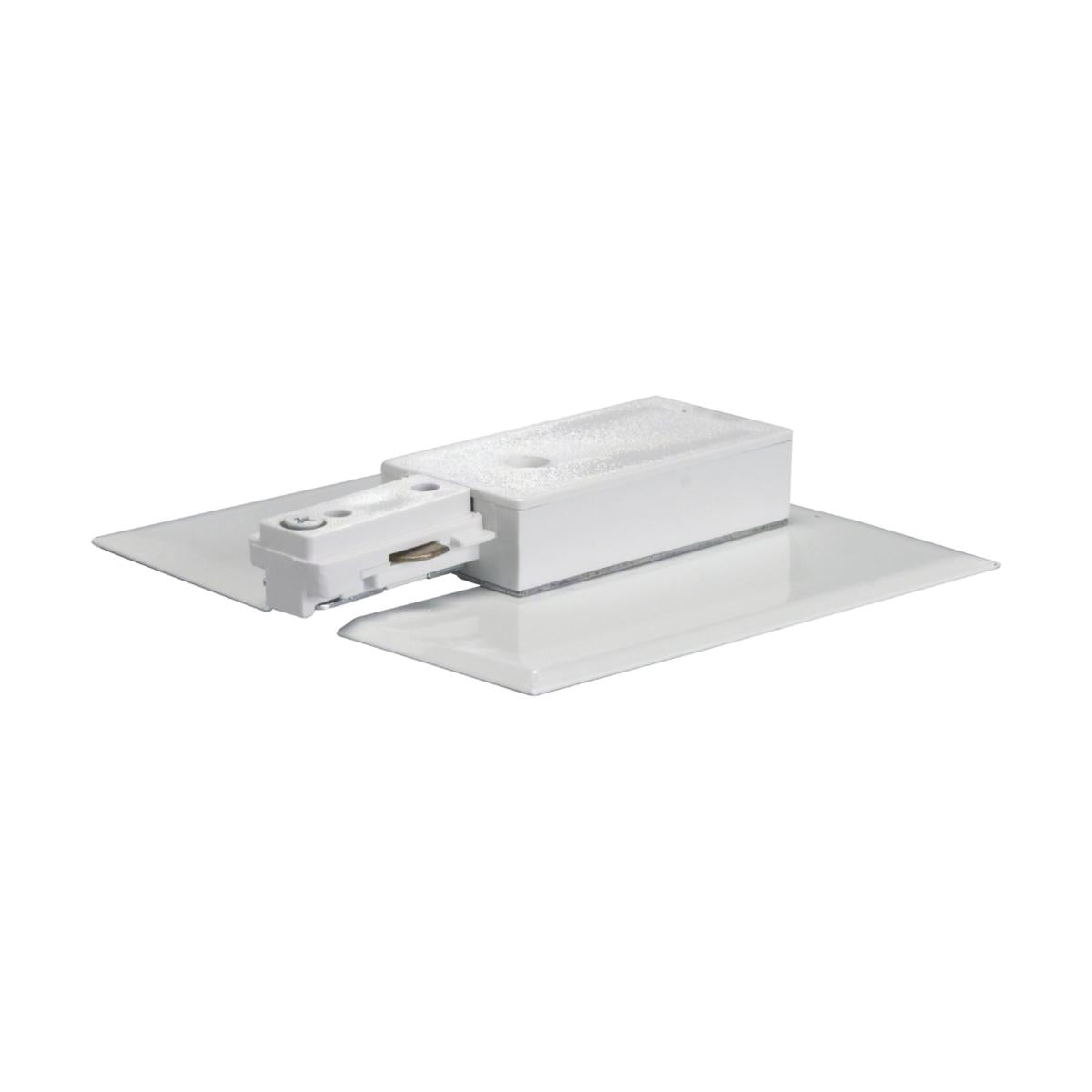 Satco TP152 Live End With Canopy White Finish