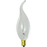 Bulbrite 414025 25CTD/C/2 25W CA11 Clear Teardrop E12 120V