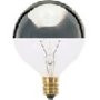 Bulbrite  712314 40G16HM 40 Watt, 120 Volt, G161/2 Half Chrome