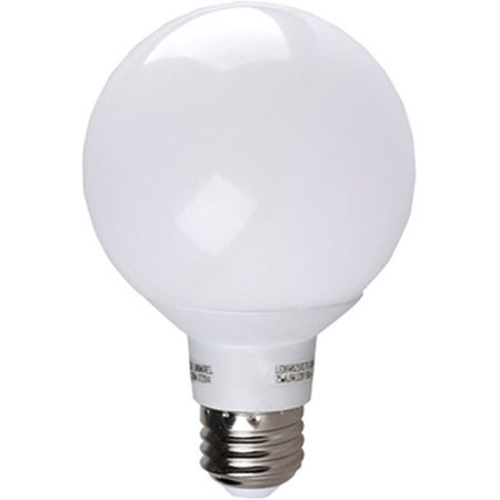 Eiko 10083 LED6WG25/830-DIM-G8 LitespanLED G25 230 Degree Beam 6W - 450lm Dimmable 3000K 80+CRI 120VAC E26