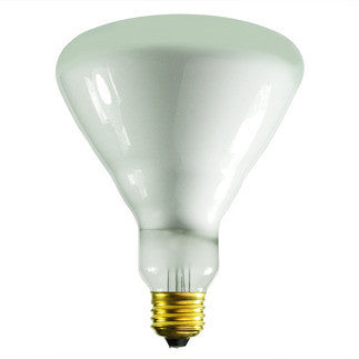 Satco S8521 65BR/FL 65W Incandescent w/ Medium Skirted Base Bulb