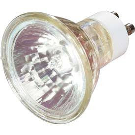 Satco S3515 Satco 20MR16/GU10/FL 20 Watt 120 Volt MR16 GU10 Twist Lock Base Flood Halogen Lamp