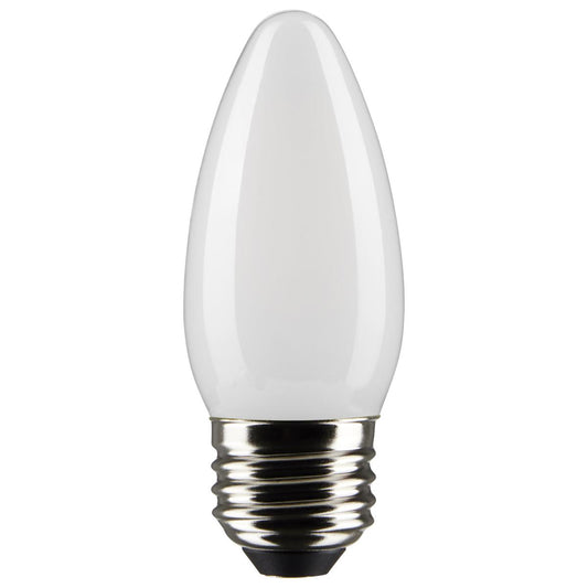 Replacement for Satco S3768 40EFF/120V 40 watt CA10 Frost Incandescent Medium base 120 volts - S21836