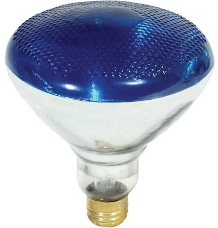 Replacement for Feit 100PAR/B/1 120-Volt Lightweight PAR38 Reflector Blue - NOW BR38 SIZE ONLY